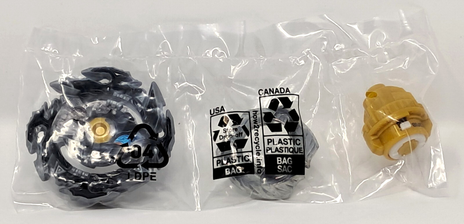 Beyblades Spear Hyperion H6 new sealed black grey F0661 V-2976B Hasbro Tomy
