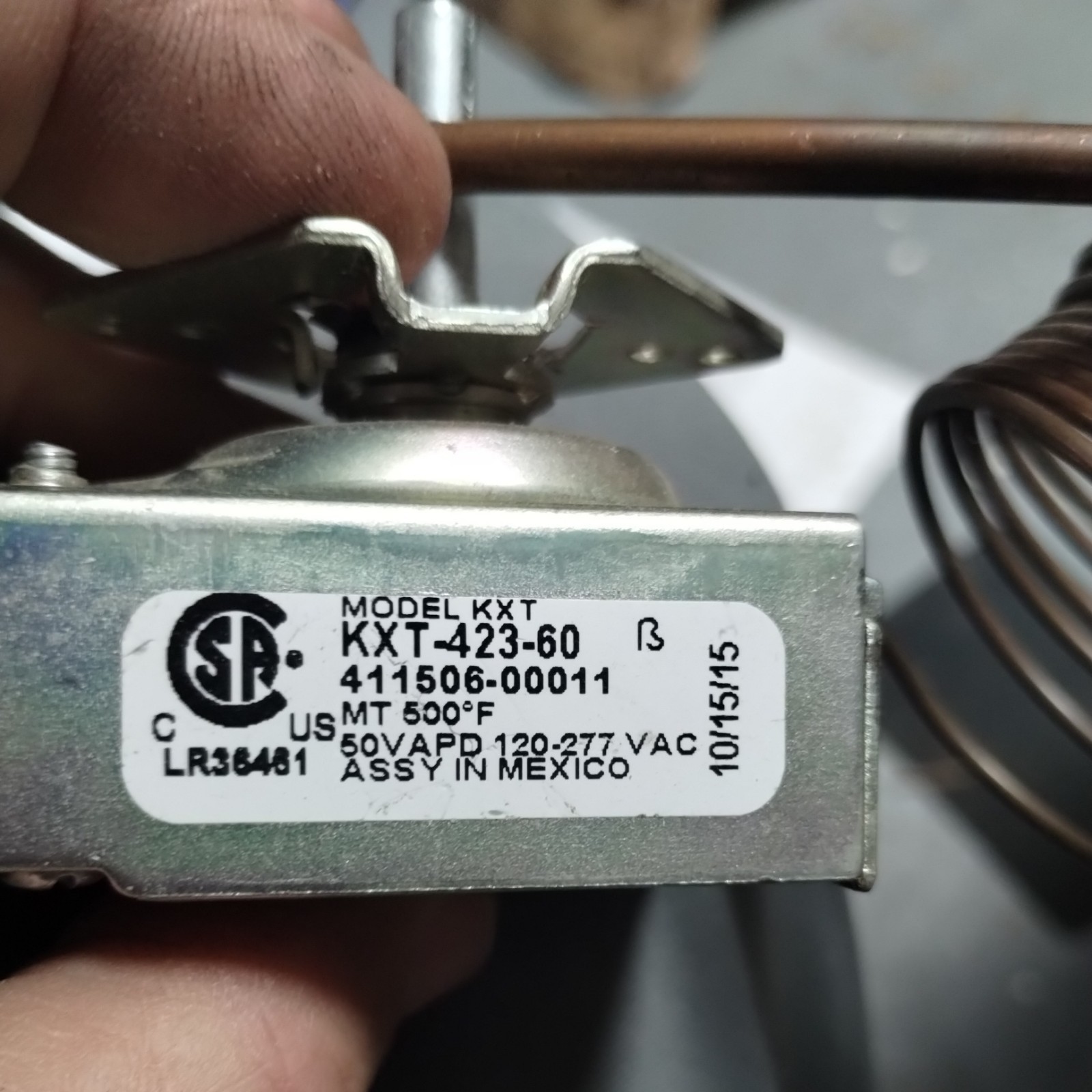 411506 vulcan thermostat KXT-423