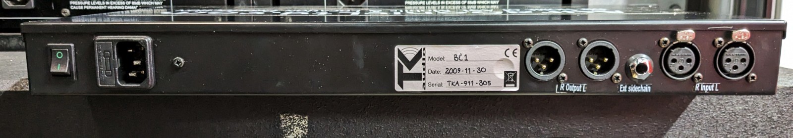 TK AUDIO BC1 Stereo Buss compressor