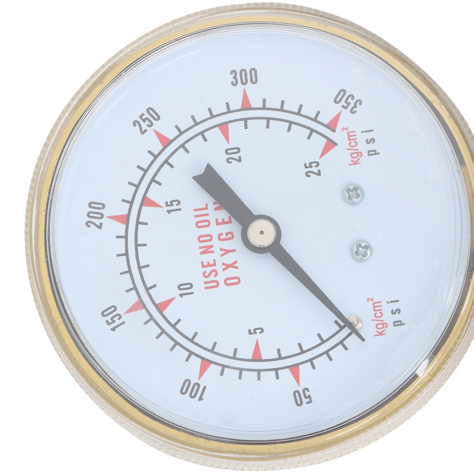 Oxygen Gas Welding Regulator Pressure Gauge Solid Brass CGA 540