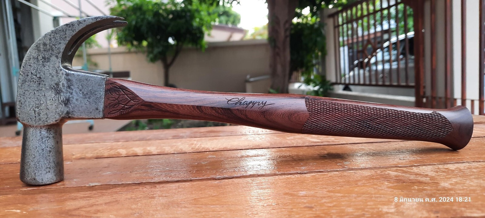 Rare Vintage Stanley: Hand-Engraved Rosewood Luxury. A Collector's Dream