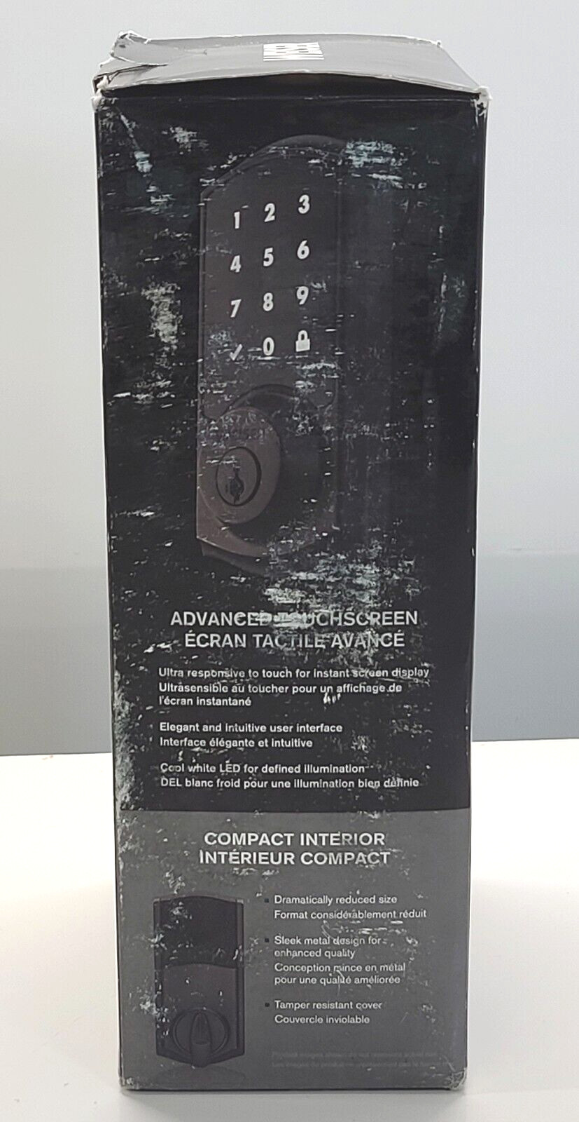 Weiser SmartCode 10 Venetian Bronze Touchscreen Electronic Deadbolt Zigbee
