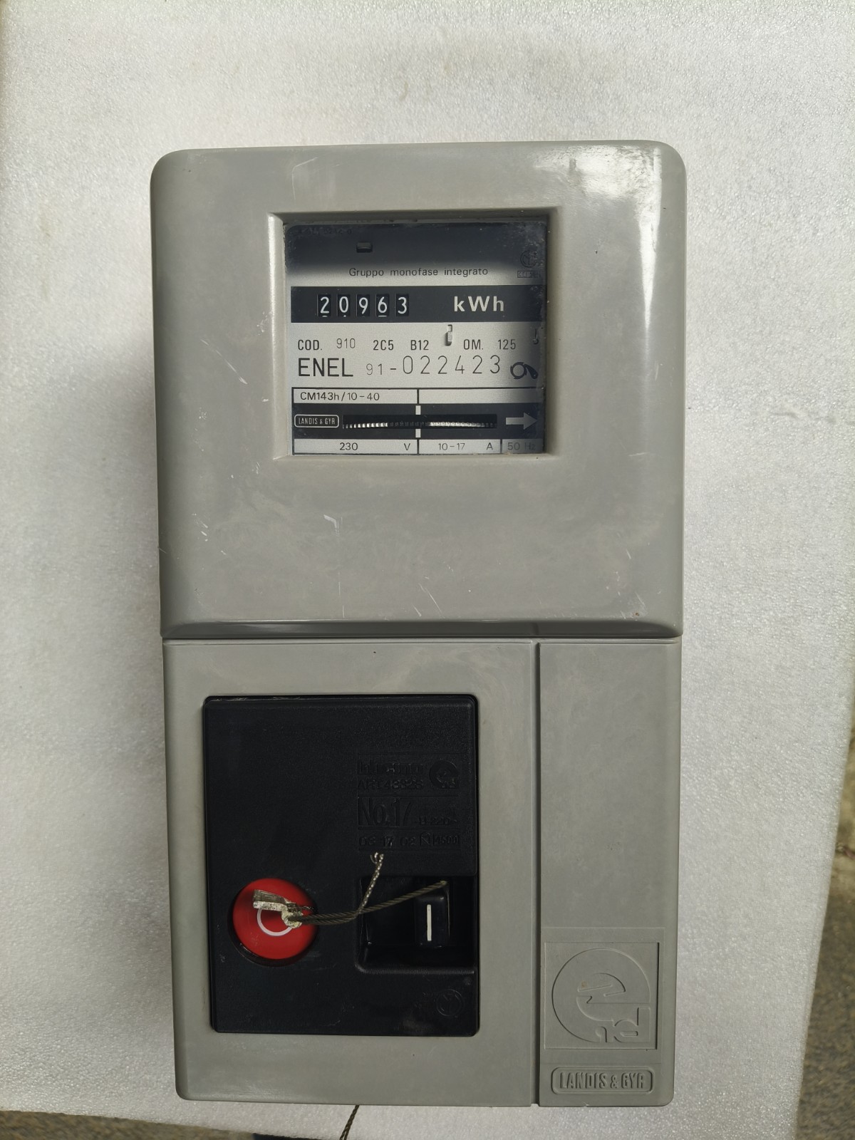 Enel Integrated Single Phase Group Electric Meter