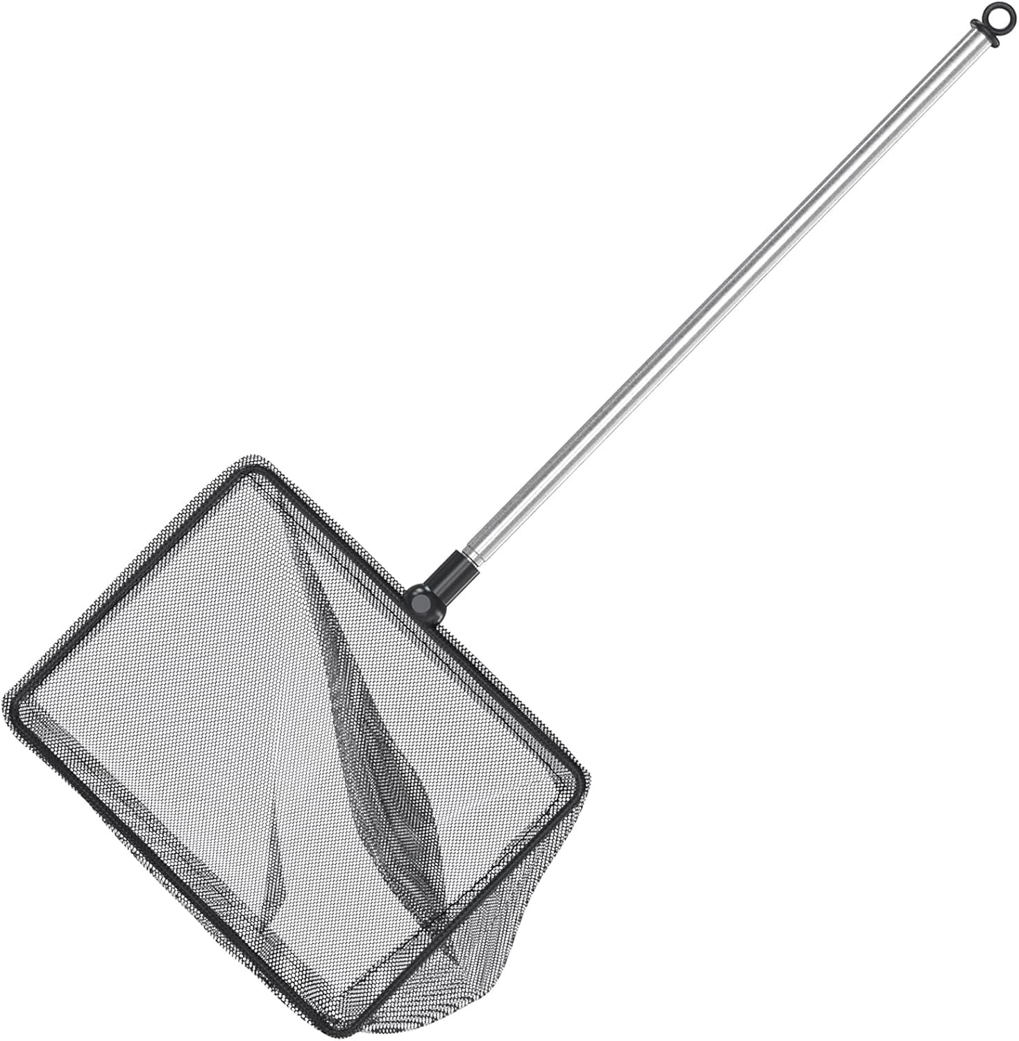 Aquarium Fish Net with Extendable 9-24 Inch Long Handle for Betta Fish Tank Smal