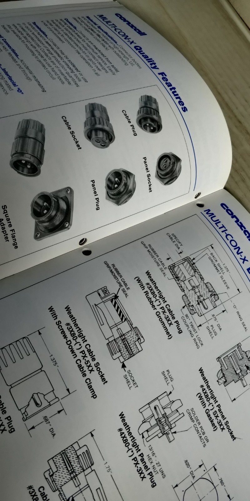 Conxall Connectors product Catalog C1
