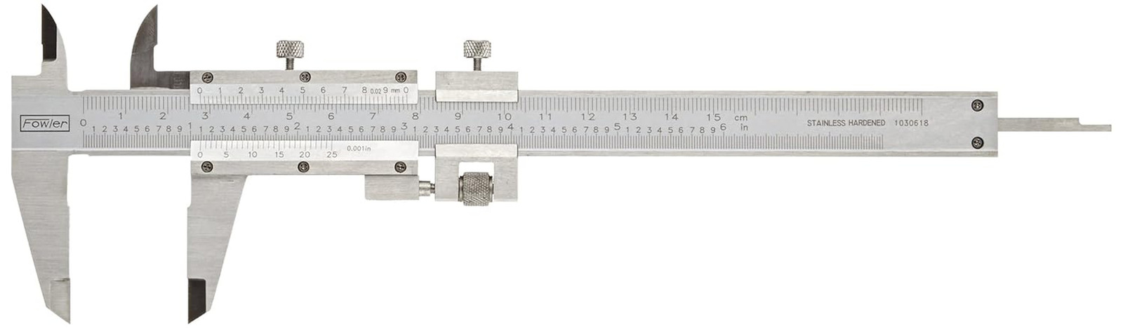52-058-016-0, Vernier Caliper with 0-6"/150Mm Measuring Range
