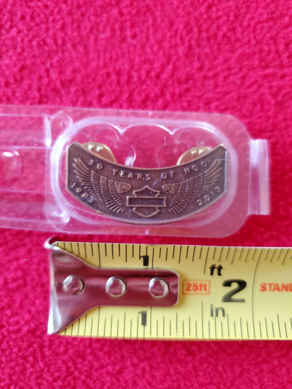 HOG HARLEY DAVIDSON OWNERS Patch And PIN