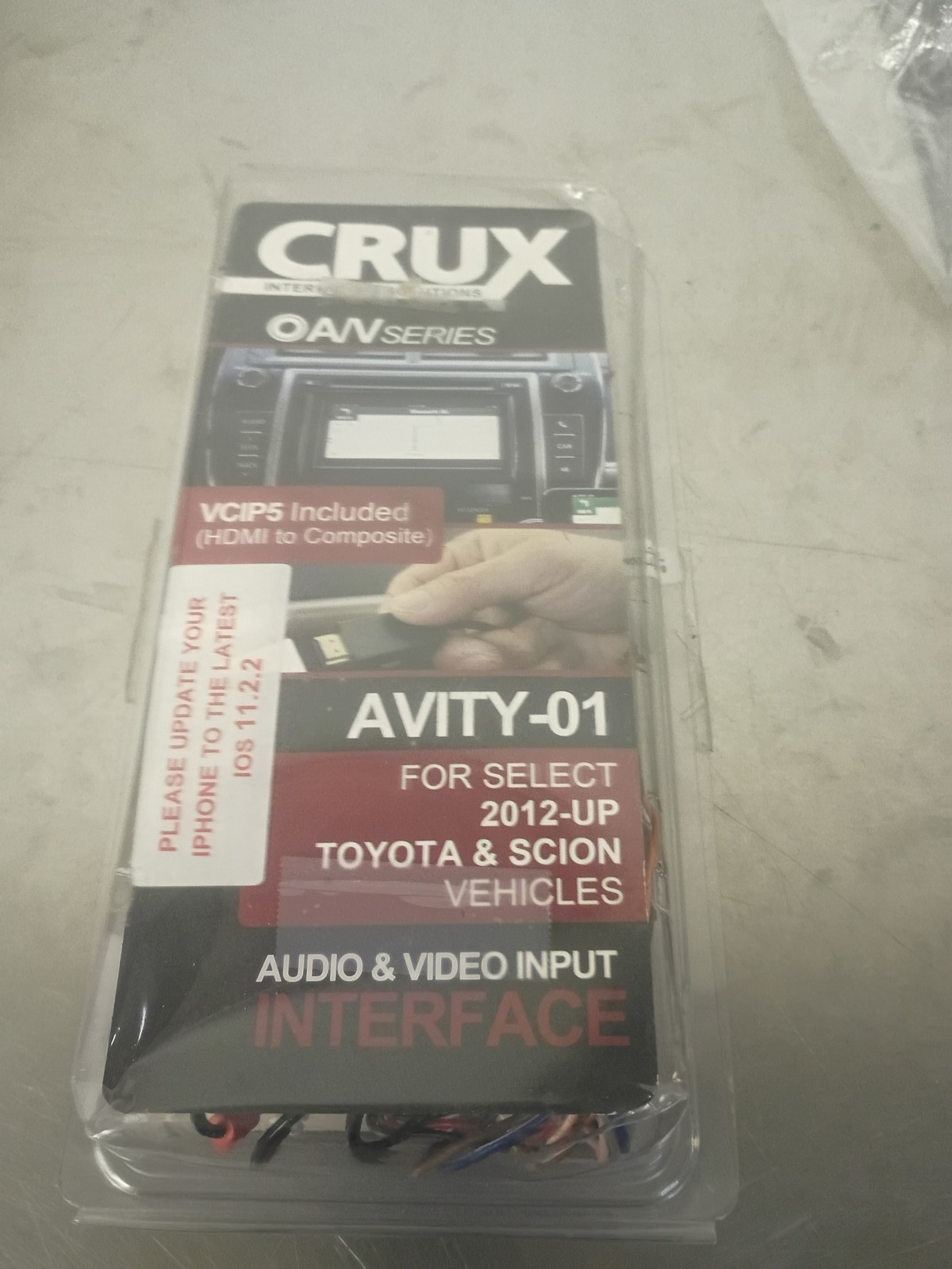 A/V Input for select Toyota/Scion vehicles
