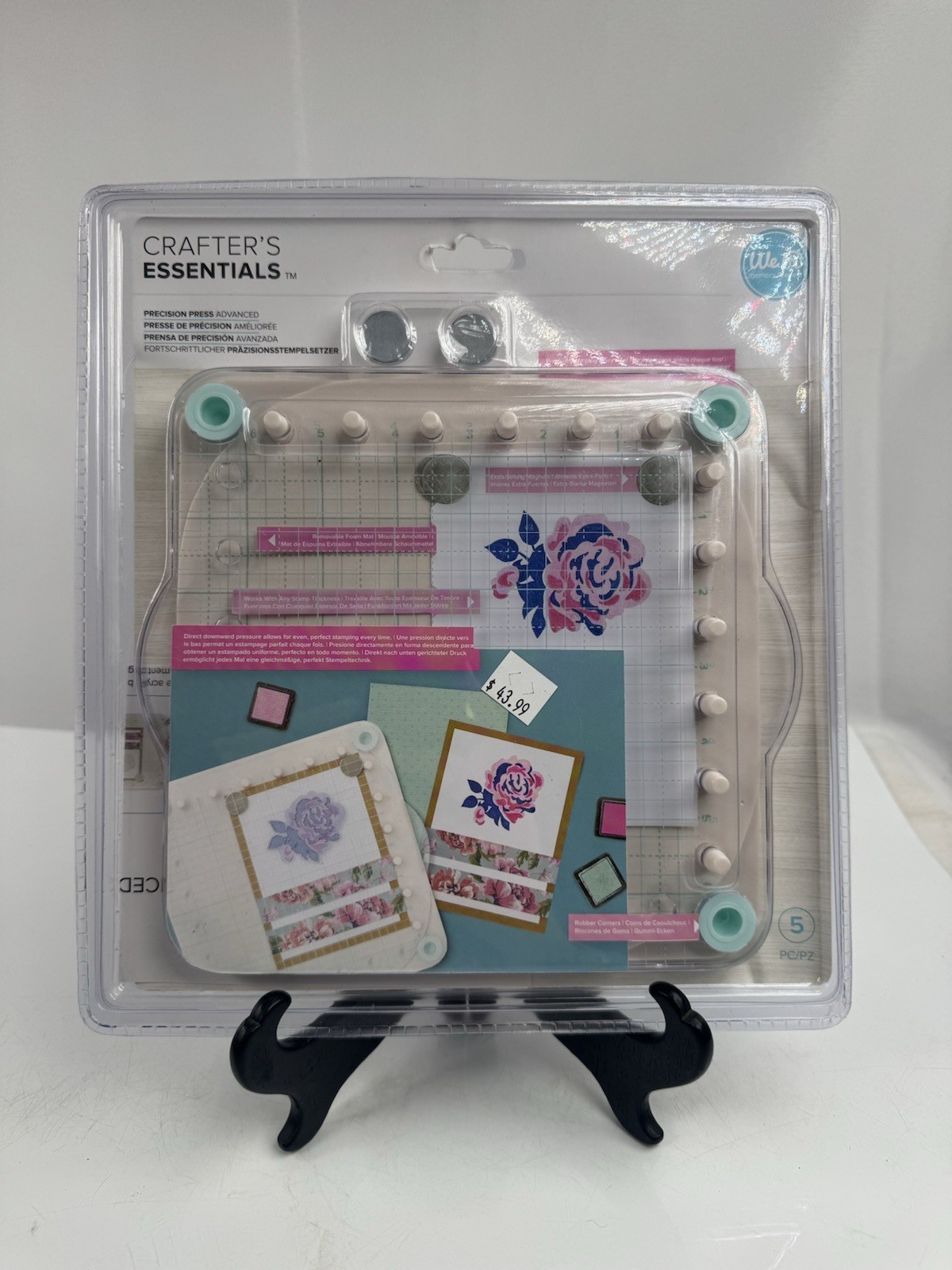 We R Memory Keepers Crafter's Essentials Precision Press Advanced 5-Piece Set