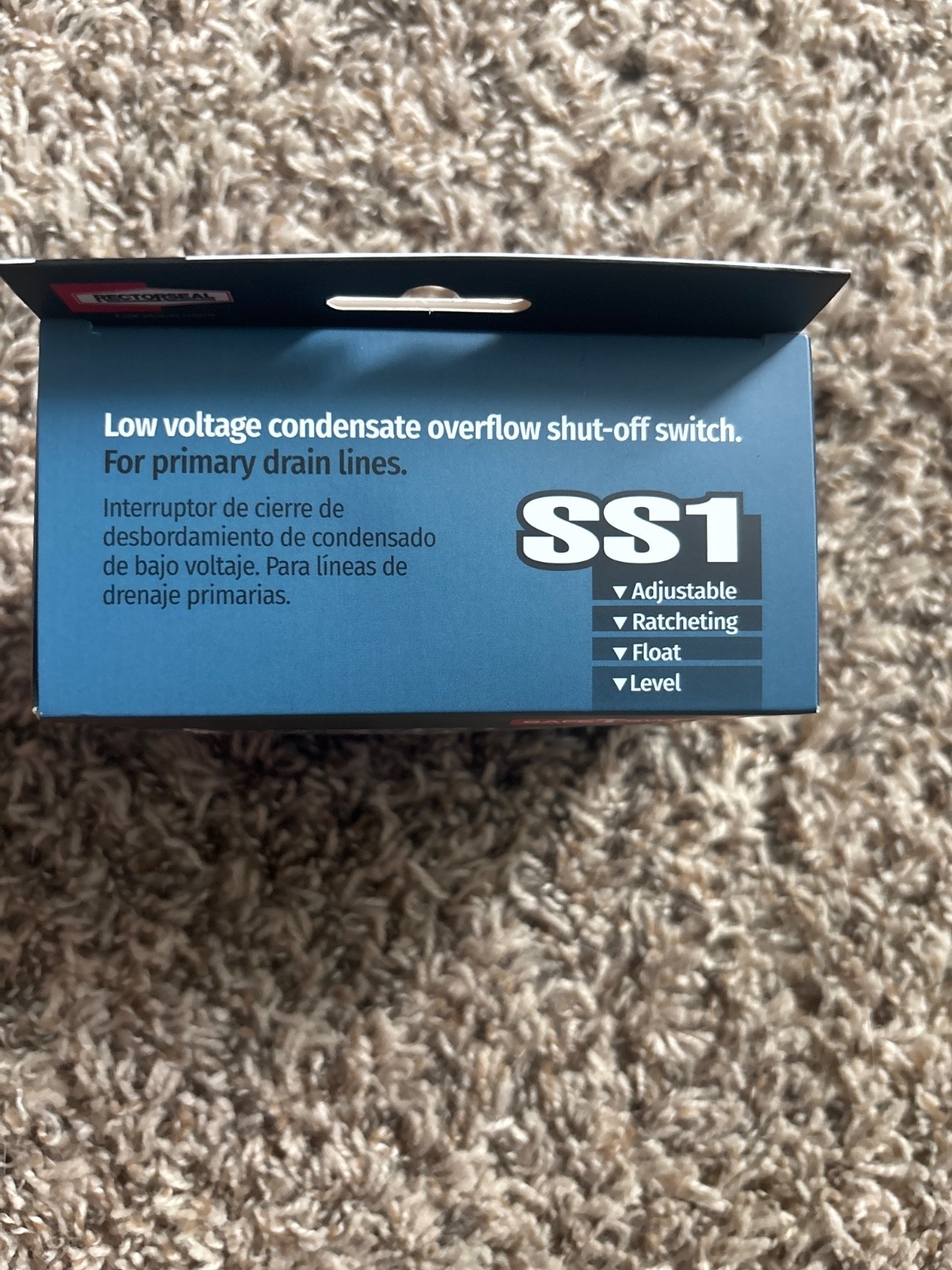 RectorSeal SS2 Low Voltage Condensate Overflow Shut Off Switch 97087