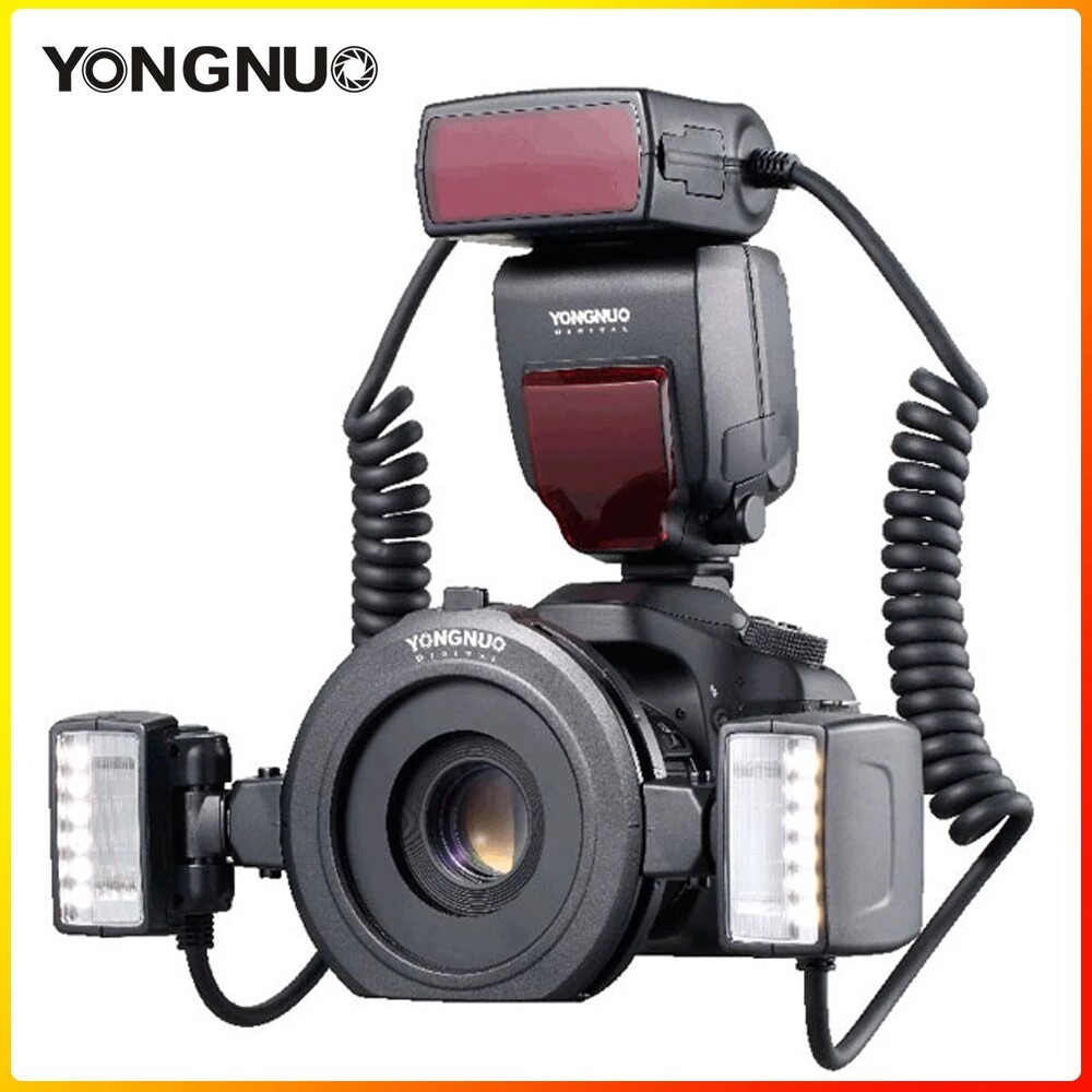 YONGNUO YN24EX TTL Macro Ring Flash Light Speedlite Adapter for Canon Cameras