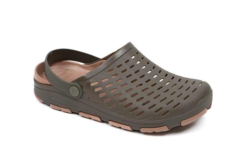 Fox Khaki Clogs / Bivvy Shoes - Carp Fishing