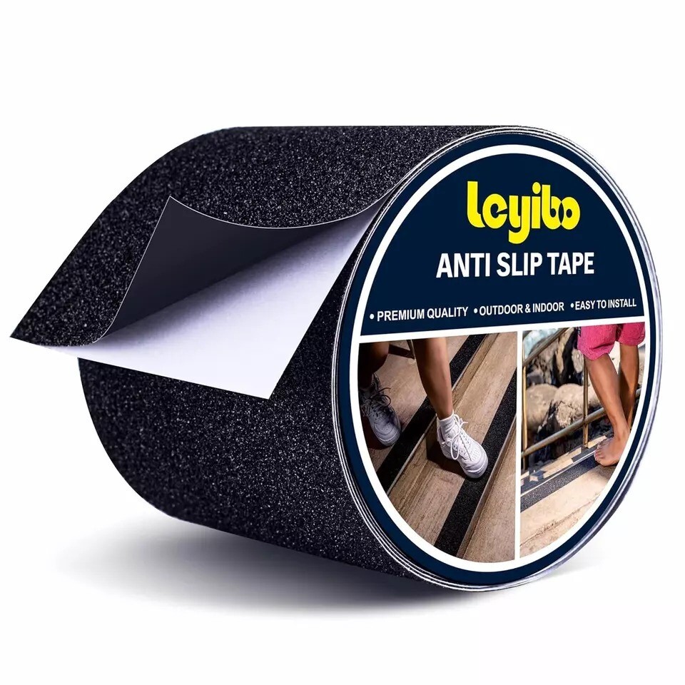 Anti Slip Tape, 4 Inch X 16 Ft Grip Tape for Stairs Outdoor/Indoor, Waterproof N