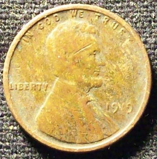 1919 P  Liberty Lincoln Wheat Cent