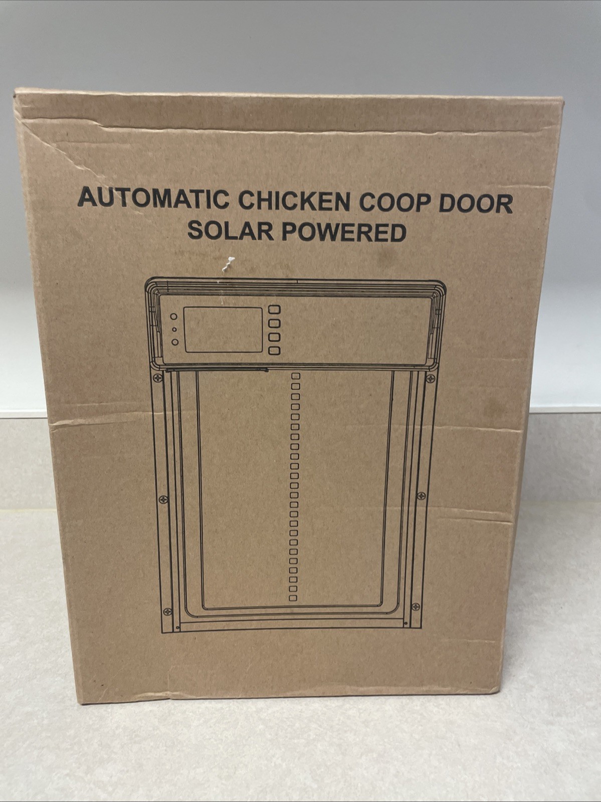 Solar Automatic Chicken Coop Door Opener with Timer Light Sensor Remote Control