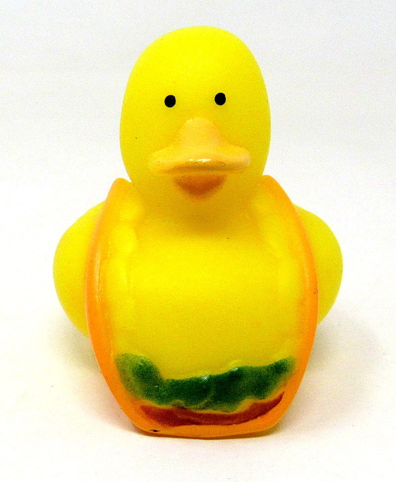 Taco Rubber Duck Small 1 3/4 inch Fast Food Decor Jeep Cruise Gifts US Seller