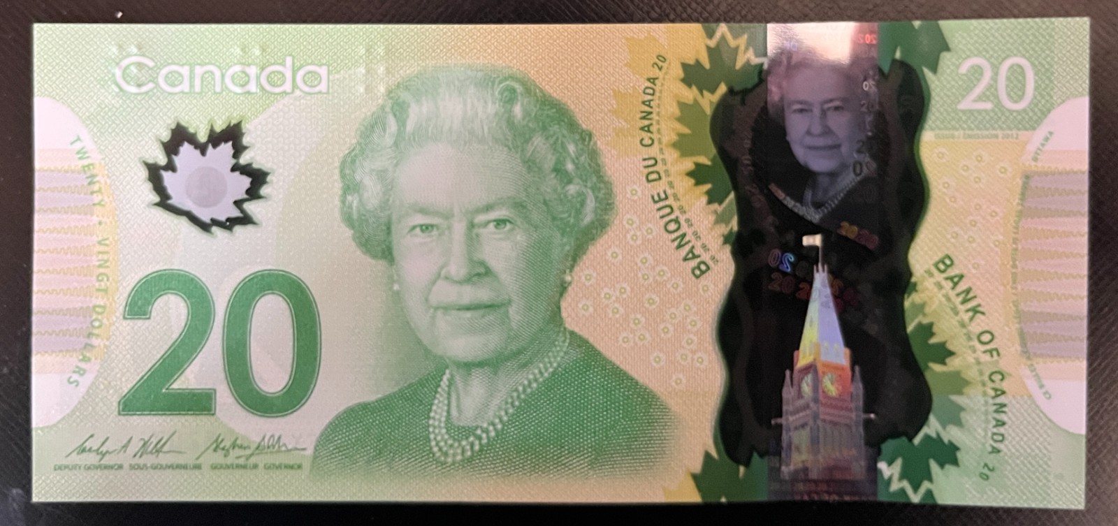 Canada 2012 - $ 20 - BC-71b -P108b - Wilkins-Poloz - Prefix 'FYY' - Gem UNC
