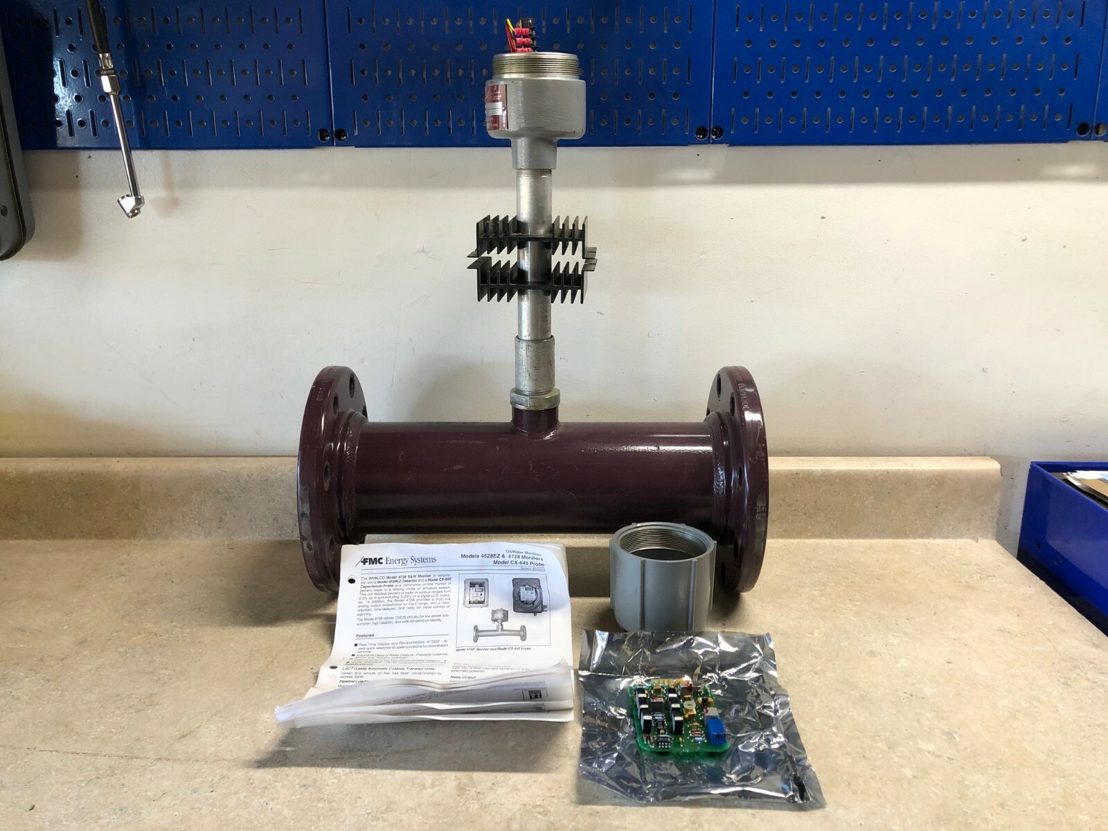 4" 150# Invalco Water Cut Monitor (plus extra one ... see condition description)