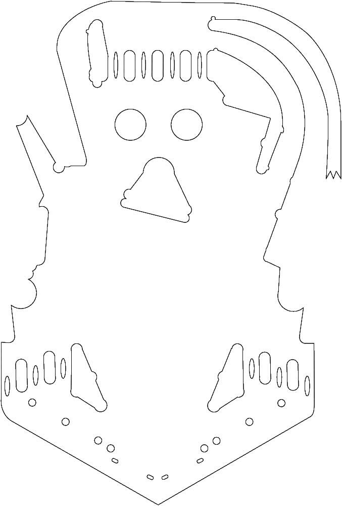 Playfield Protector for Williams - Stellar Wars Pinball Machine