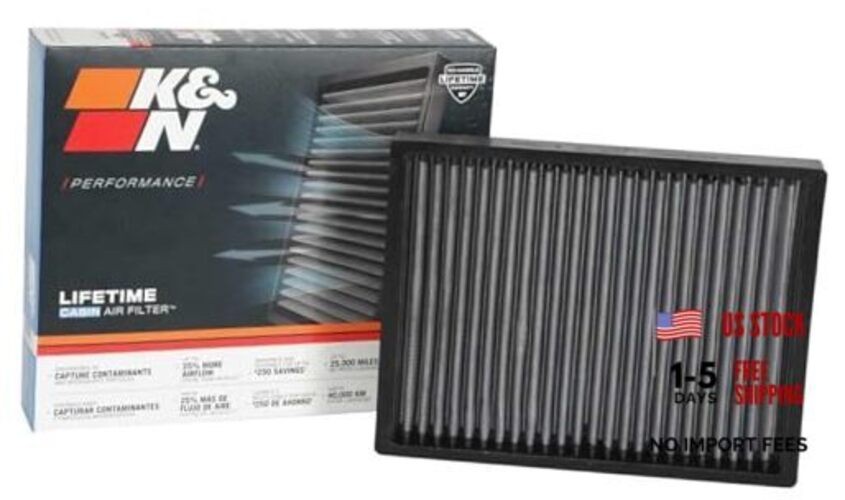 LIFETIME Cabin Air Filter: Premium, Washable, Clean Air for your Cabin: