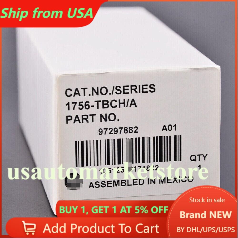 New  AB 1756-TBCH ControlLogix 36 Pin Cage-Clamp Terminal Block US Free Tax