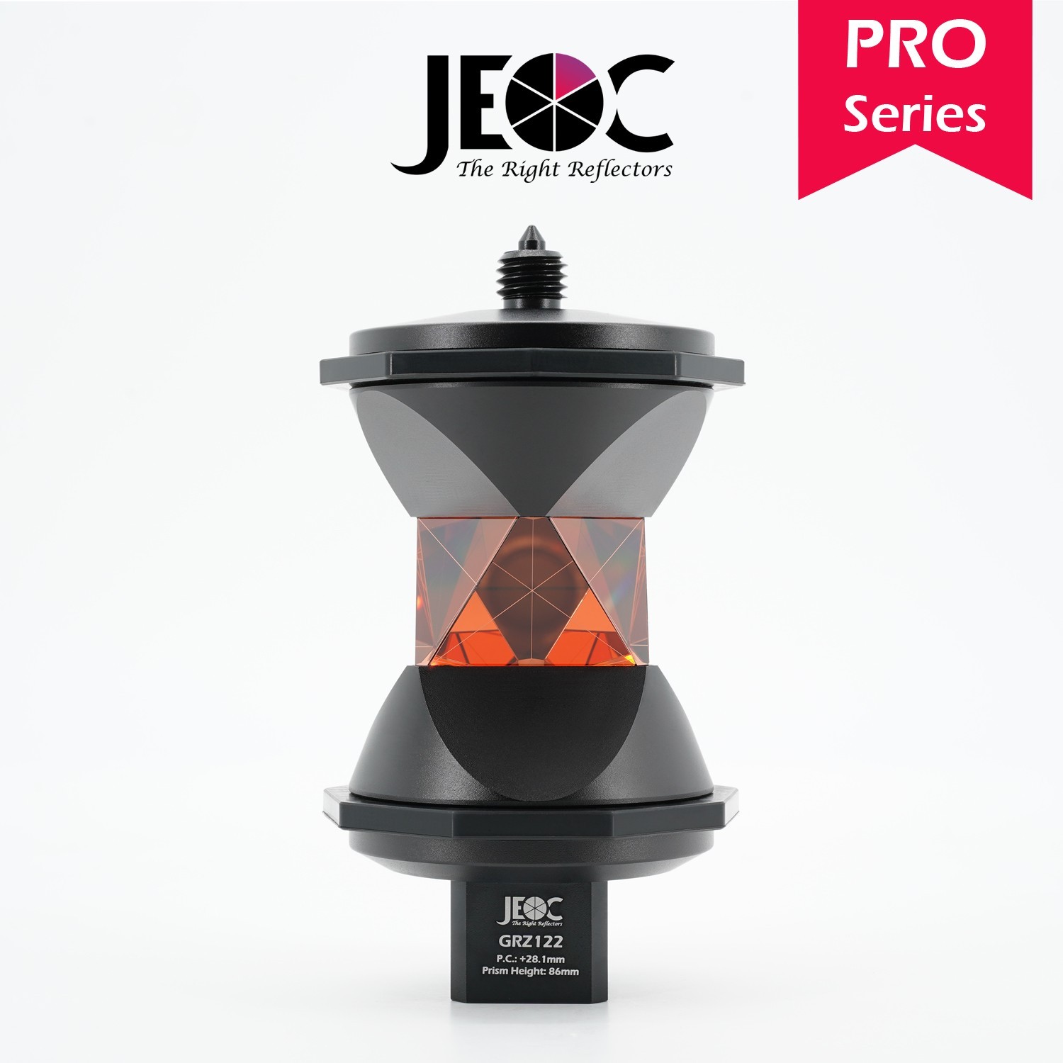 JEOC GRZ122, Accurate 360 Degree Reflective Prism for Swiss ATR Total-Station