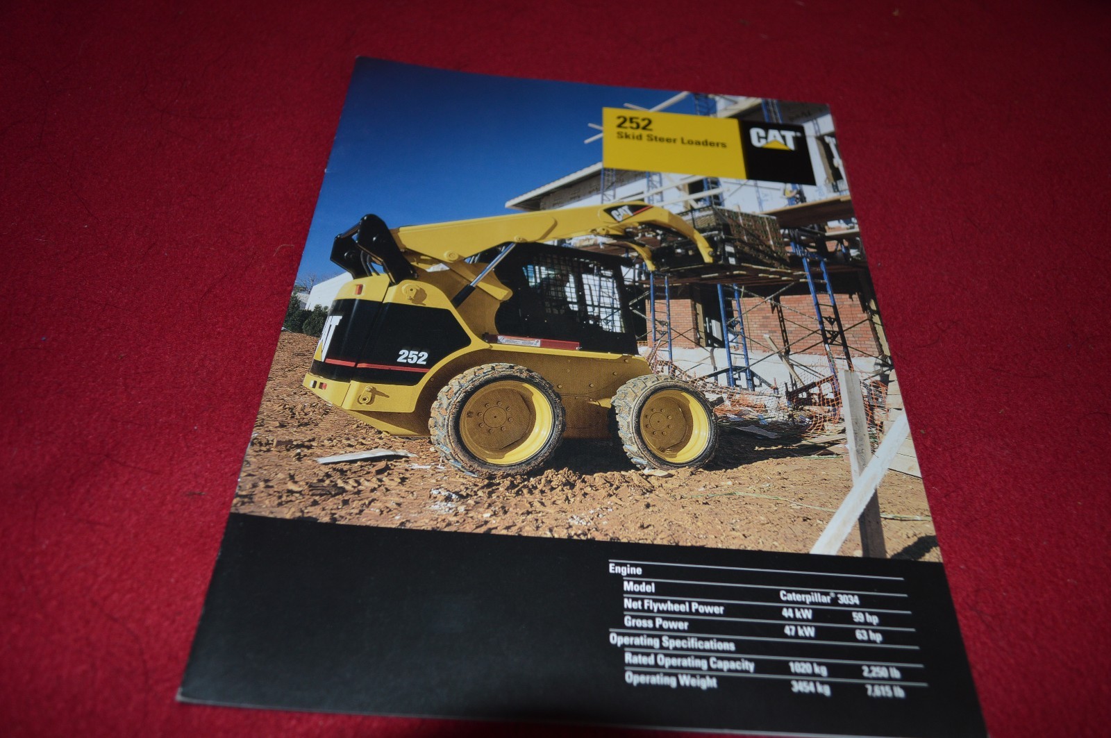 Caterpillar 252 Skid Steer Loader Dealer's Brochure DCPA8