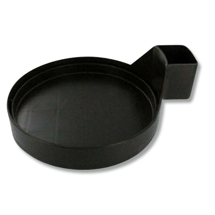 B&G TB-1 Plastic Spray Tank Bottom Black