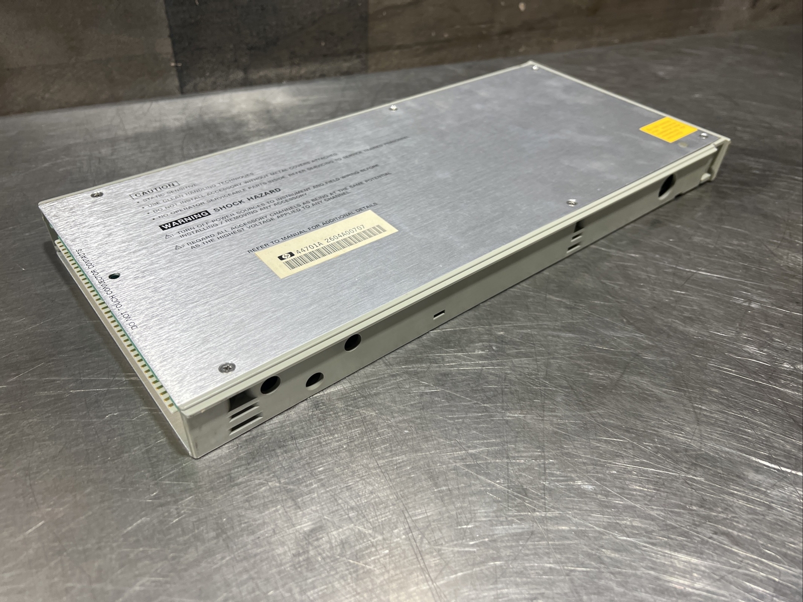 HP - Agilent - Keysight 44701A Integrating 5.5 Digit Voltmeter. Used Surplus
