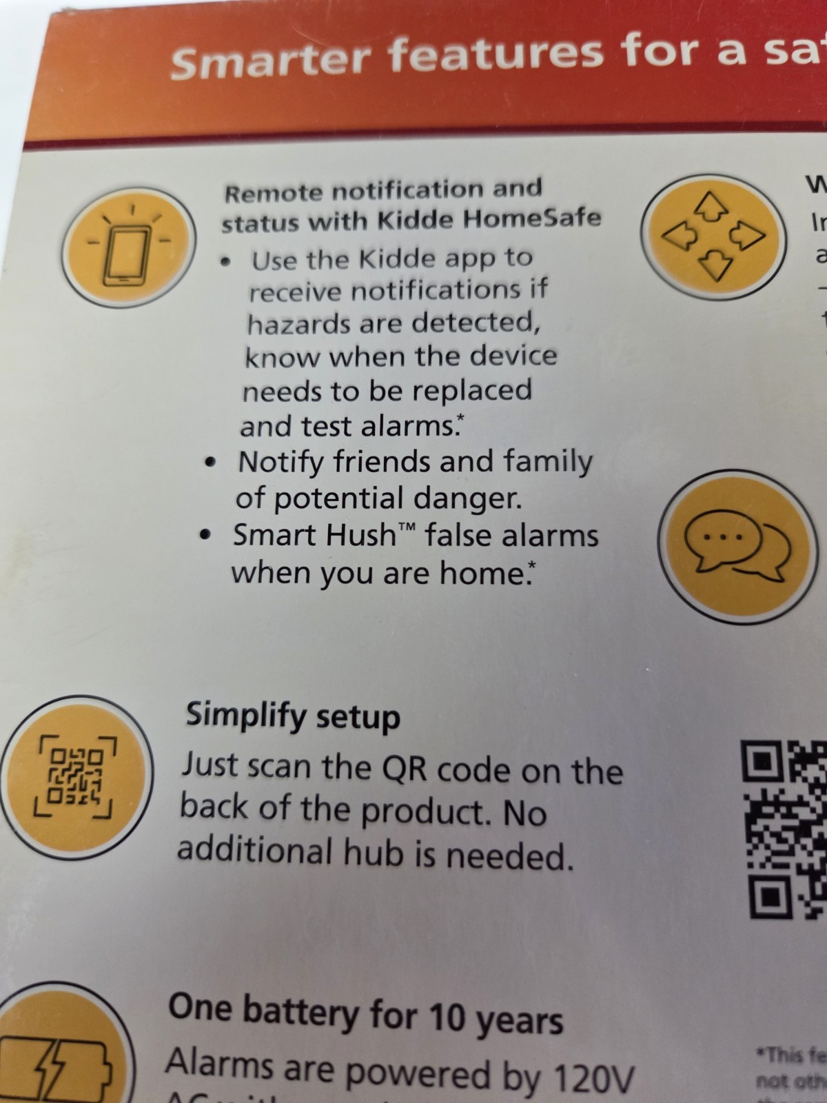 Kiddie Smart Hardwired Wi-Fi Enabled Smoke Detector P4010ACS-WF