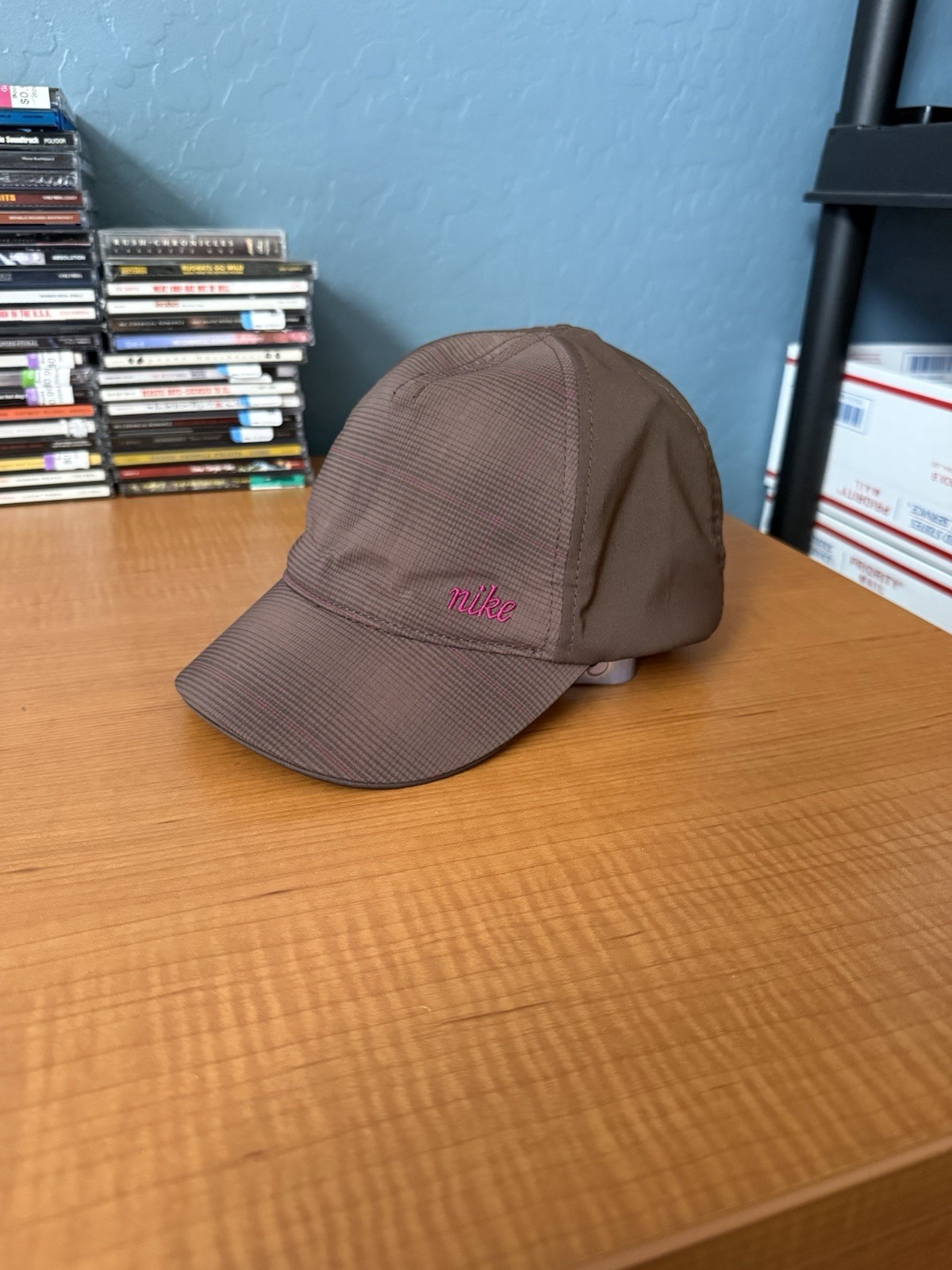 Nike Golf Womens Brown Hat Adjustable Short bill