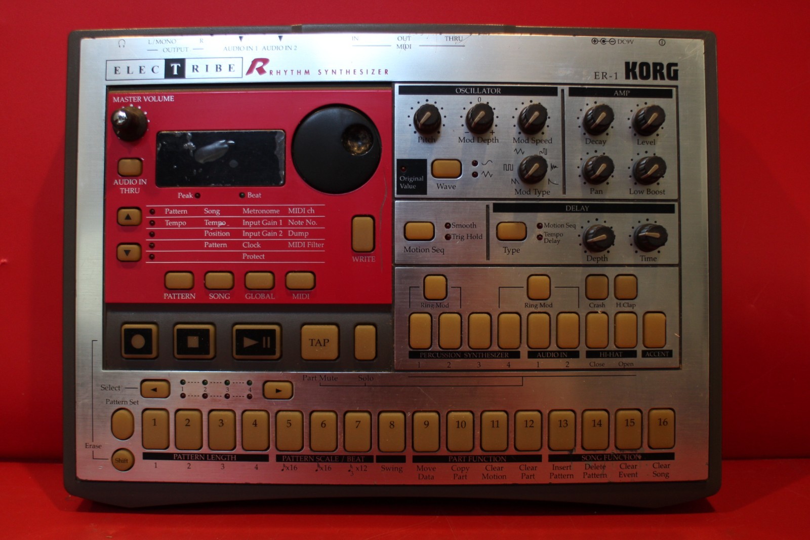 USED KORG ER 1 Drum Machine Rhythm Box U2986 260529