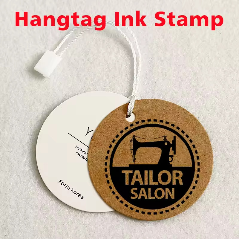 Personalized Rubber Stamp Custom Logo Name Self Inking Business Stamp