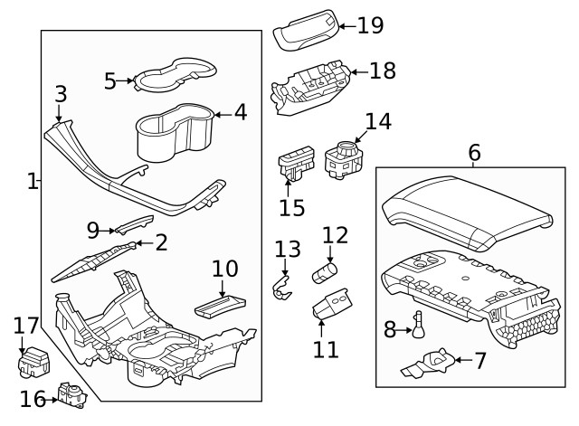 Genuine GM Electronic Transmission Shift Control Pushbutton 85118216