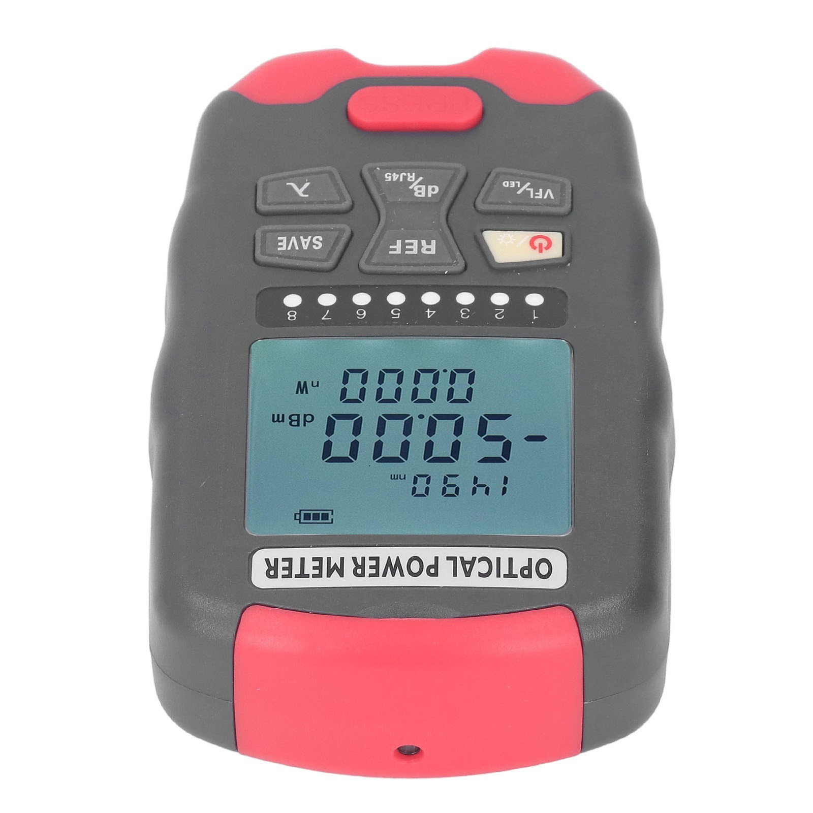 ‑70dBm To+10dBm Optical Fiber Power Meter Red Light Source Network Optic Tester