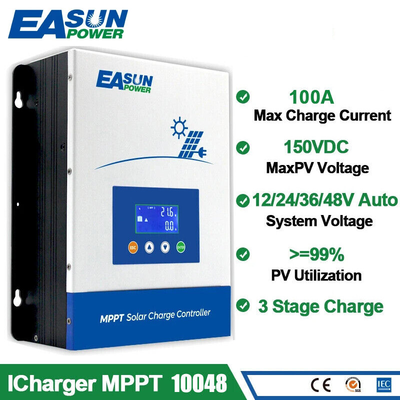 Solar Panel Y/T Branch Cable Connection Waterproof Connector & Charge Controller