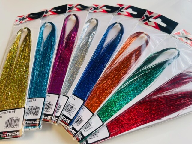 Textreme ® Holographic Fibers 1/69'' Hank Of Holographic Tinsel* NEW 2026 Stock*