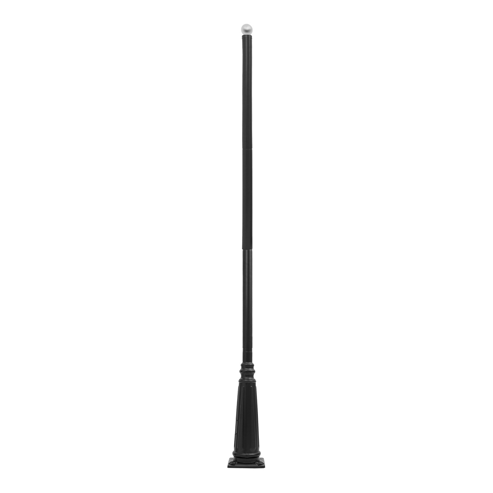 3.1m European Light Post,Split-Type Light Post,Floorstanding Outdoor Light Post