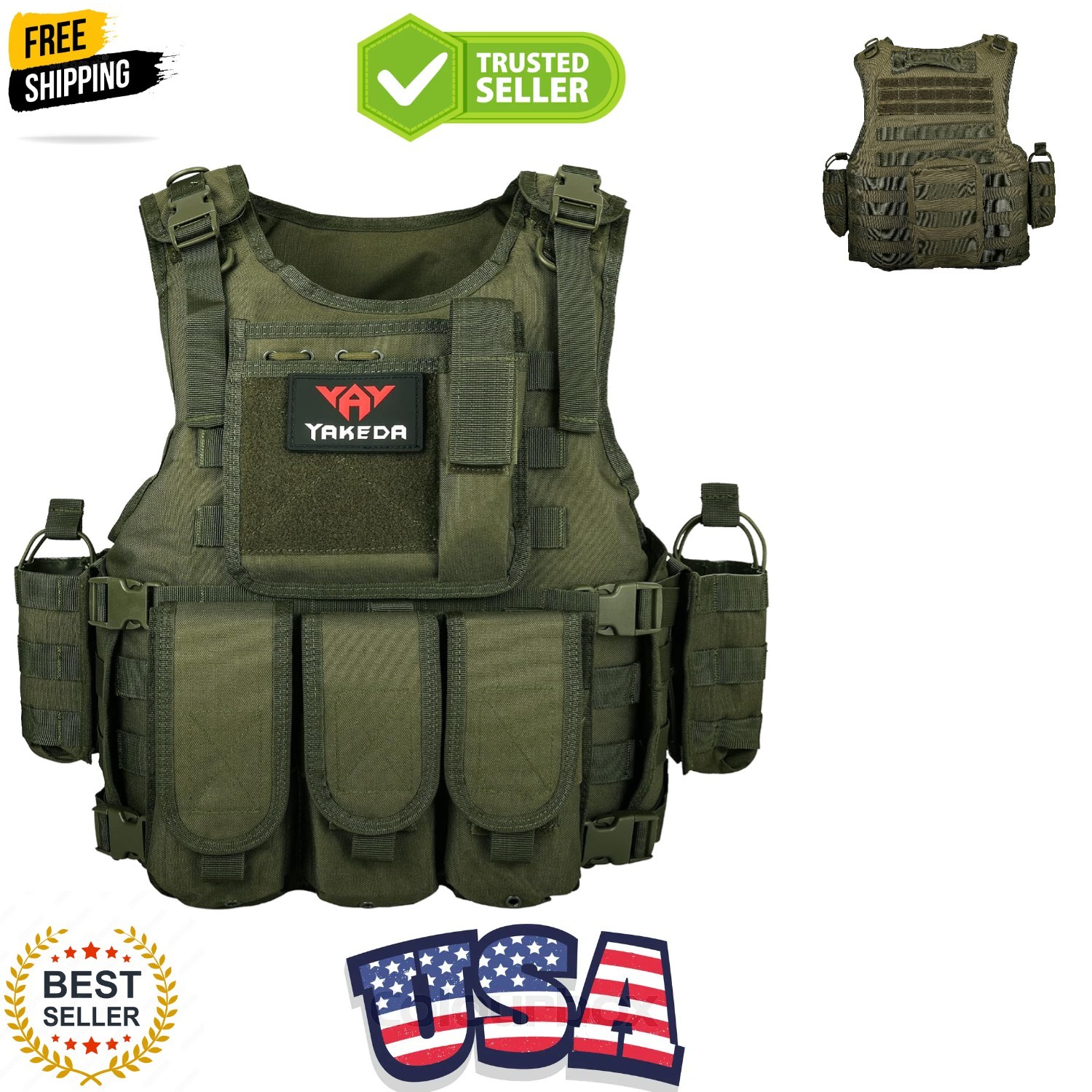 Tactical Airsoft Vest for Men