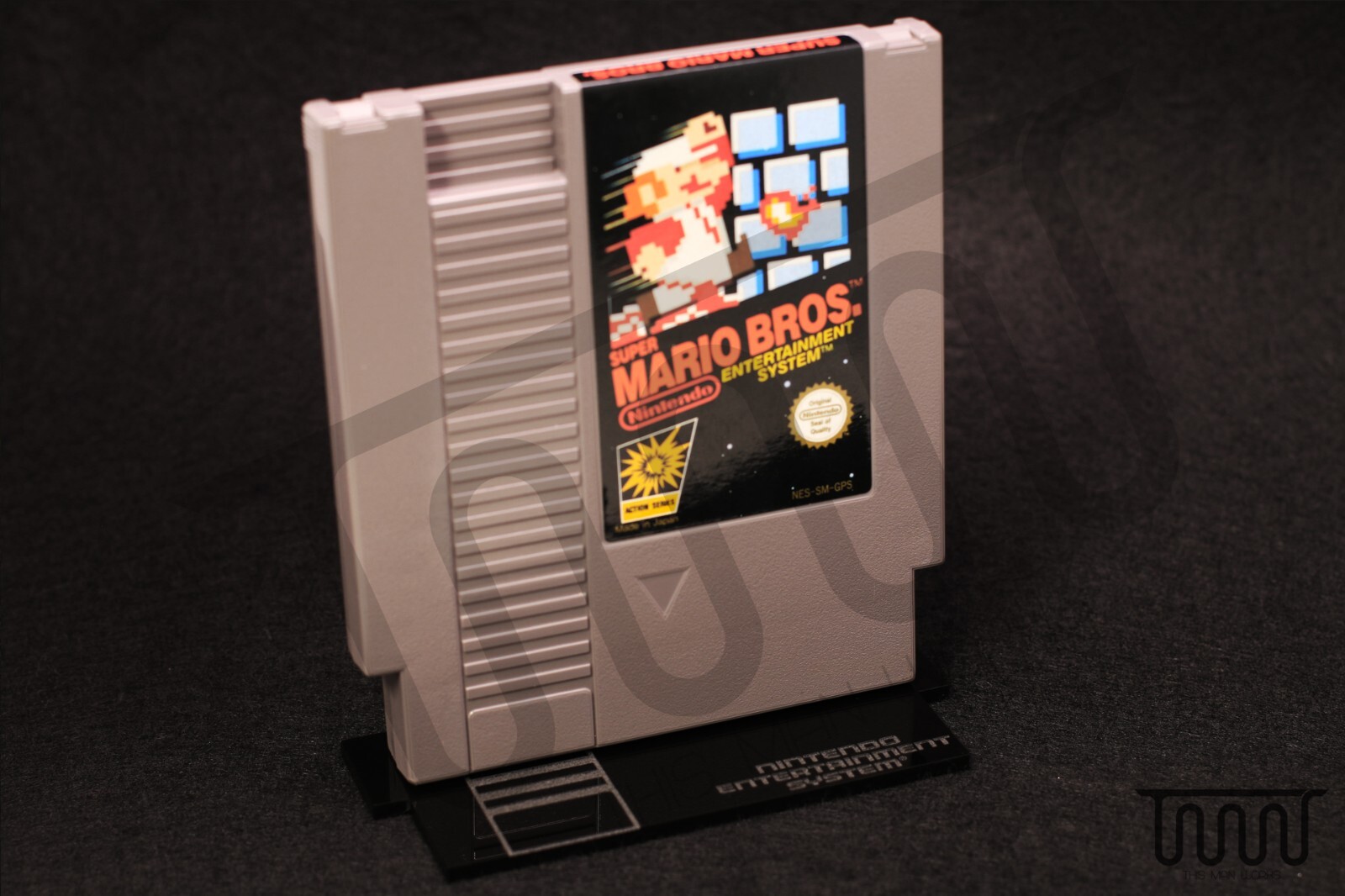 Acrylic Display Stand for Nintendo Entertainment System NES Game Cartridge