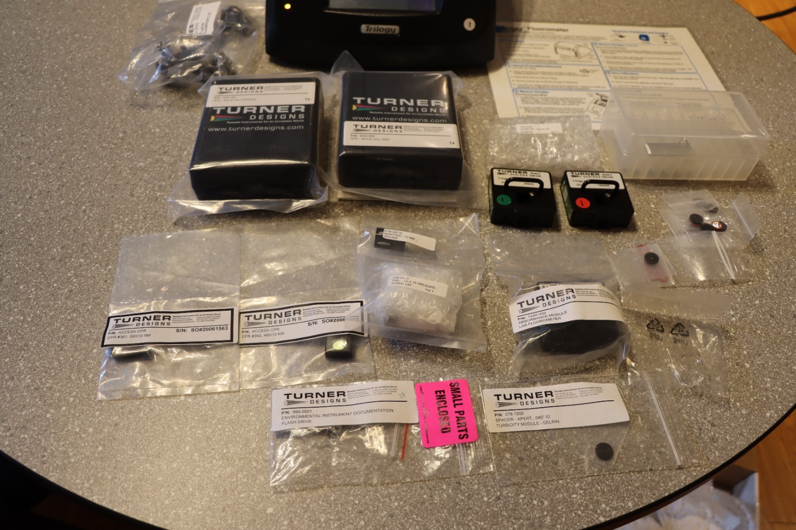 Turner Designs Trilogy Laboratory Fluorometer, fully operational