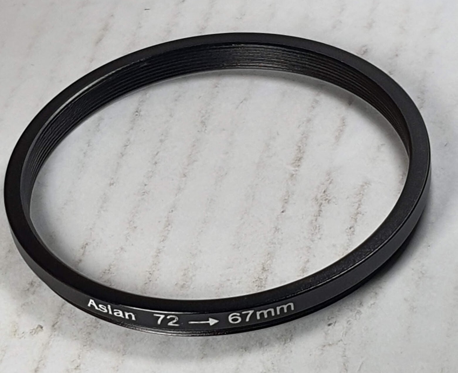 72-67mm Step-Down Lens Filter Converter Adapter Ring 72mm-67mm Metal E72 to E67