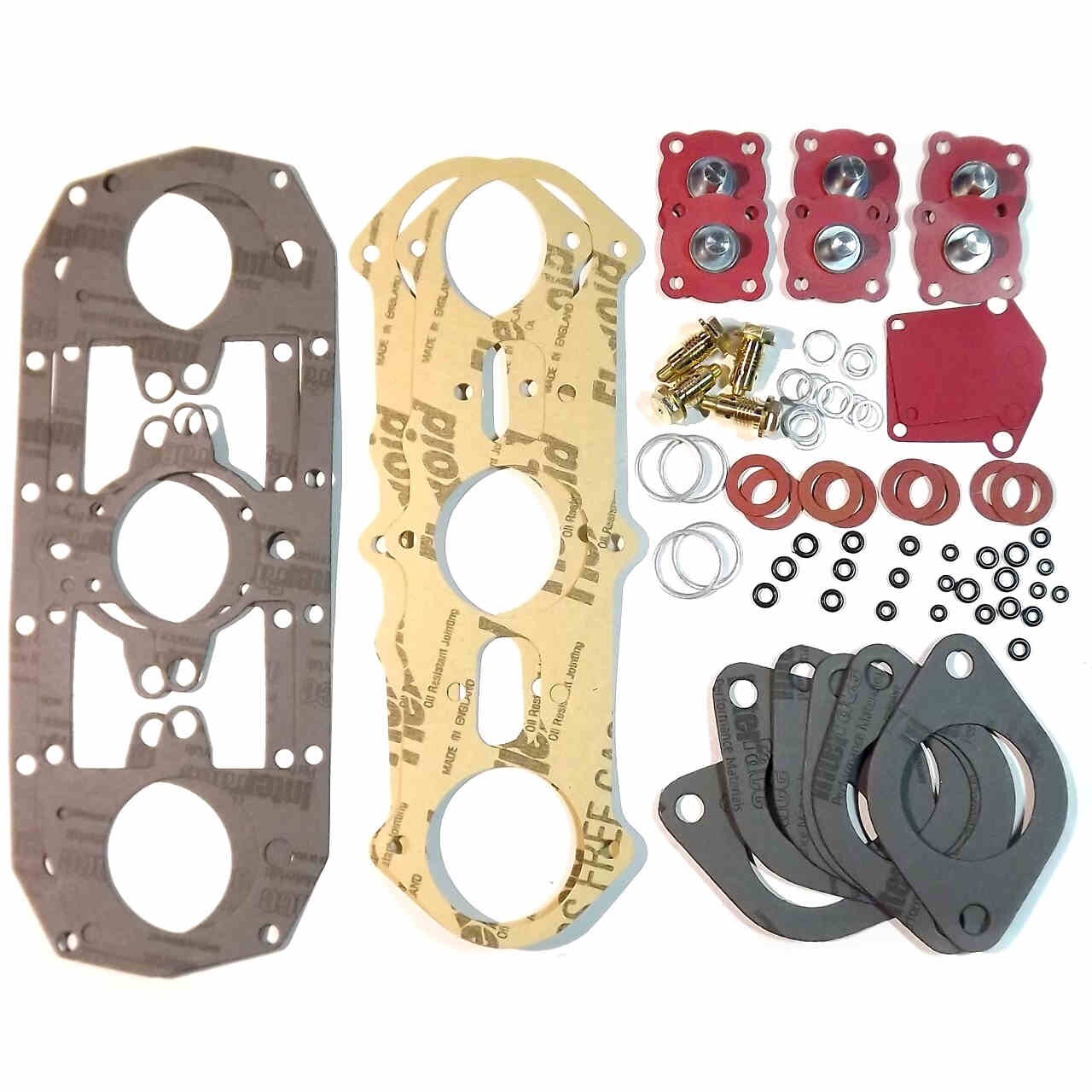 Dual Zenith 40 tin Service kit gasket set Porsche 911