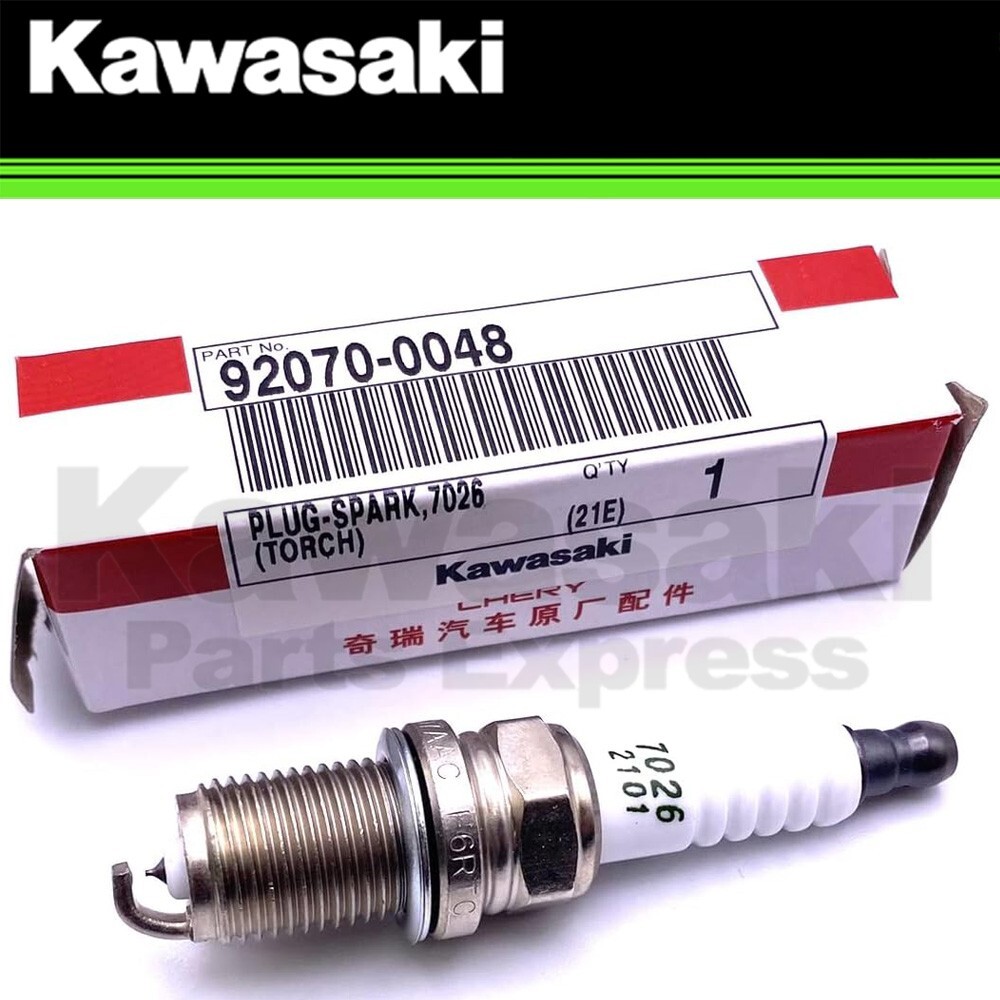 NEW 2015-2025 OEM KAWASAKI MULE PRO SPARK PLUG 7026 TORCH FX FXR FXT 92070-0048