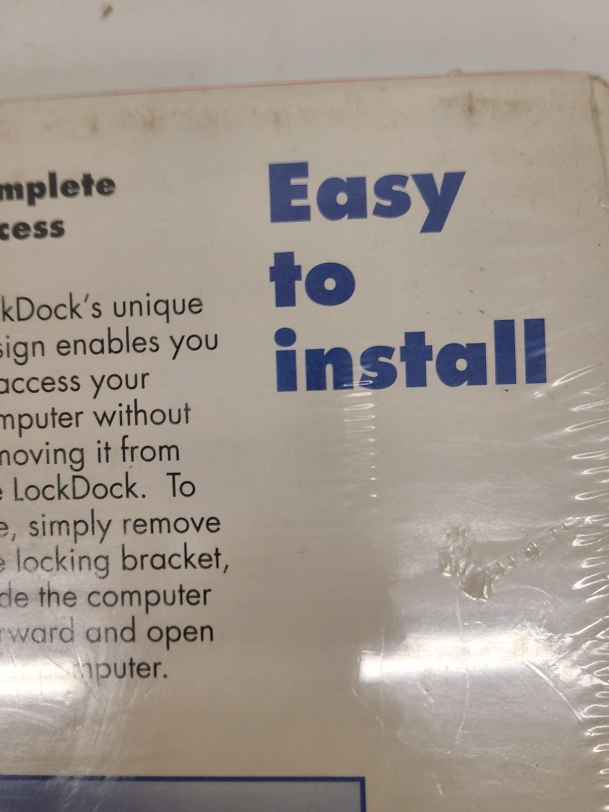 Anchor Lock Dock Computer Security System