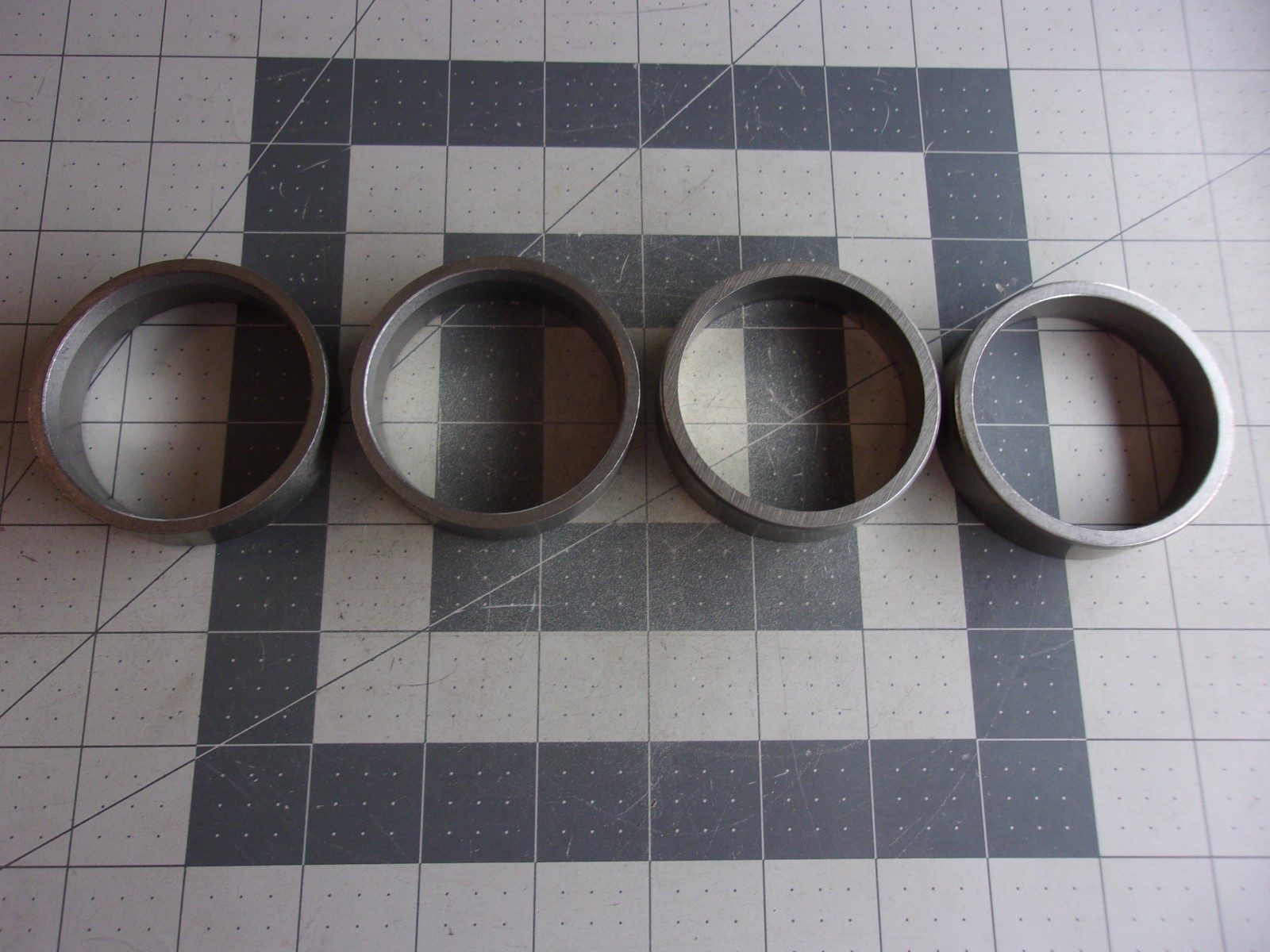 Tucker T2021+031 (4) Valve Seats ID 2 9/32" OD 2.621" Depth 5/8"