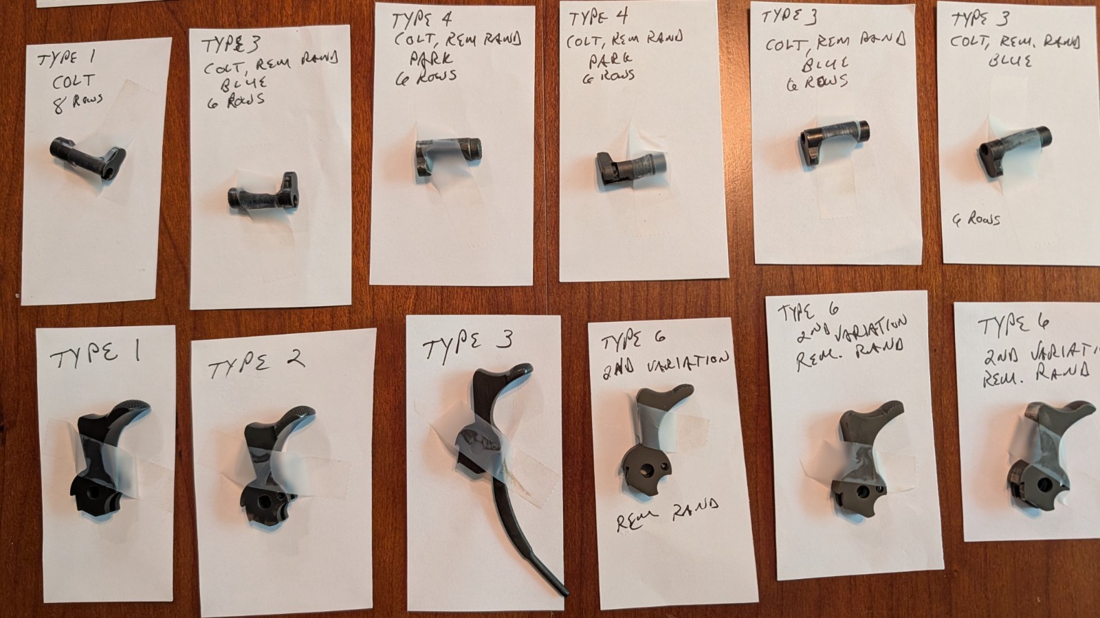 1911 parts, WWI & WWII