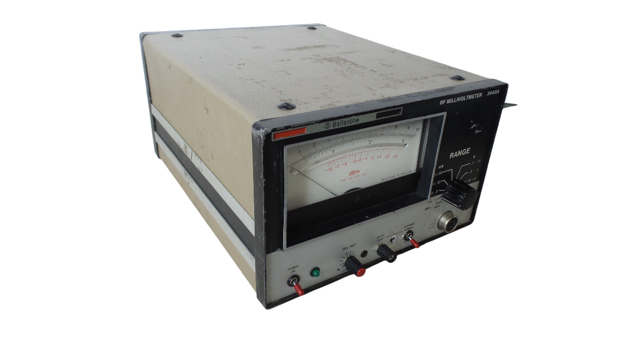 BALLANTINE 3440A RF MILLIVOLTMETER - Free Shipping