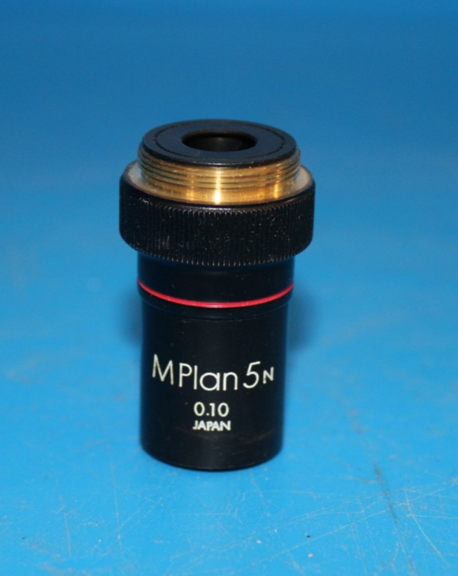 Olympus M Plan 5 0.10 Japan Microscope Objective
