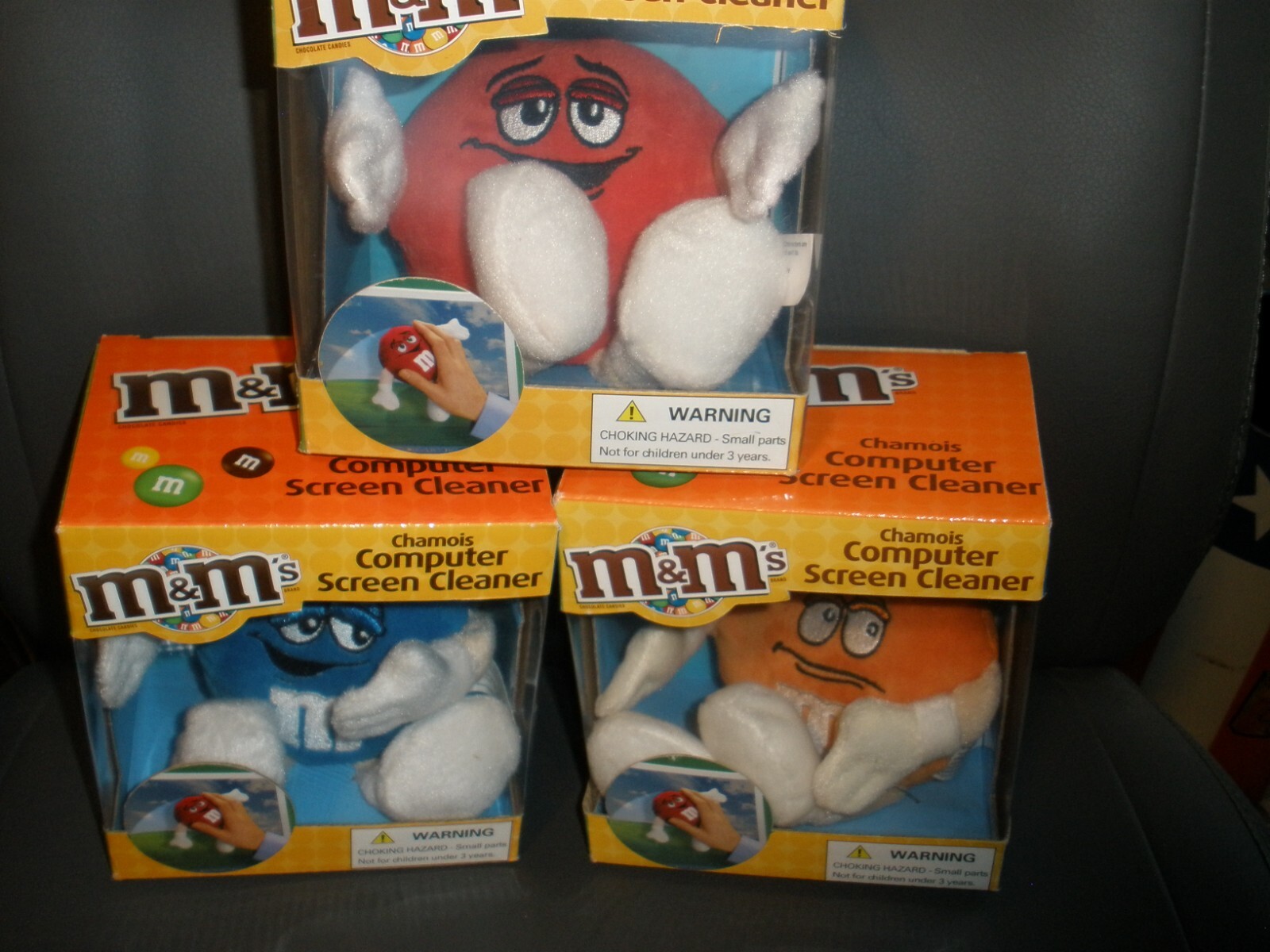 NEW M&M Chamois Computer Screen Cleaner (YOU CHOOSE COLOR) (SU134)